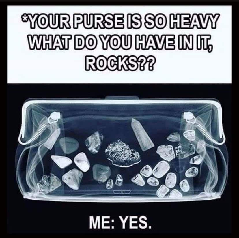 ROUR PURSE S SOLEWY WY DO YOU AVE G