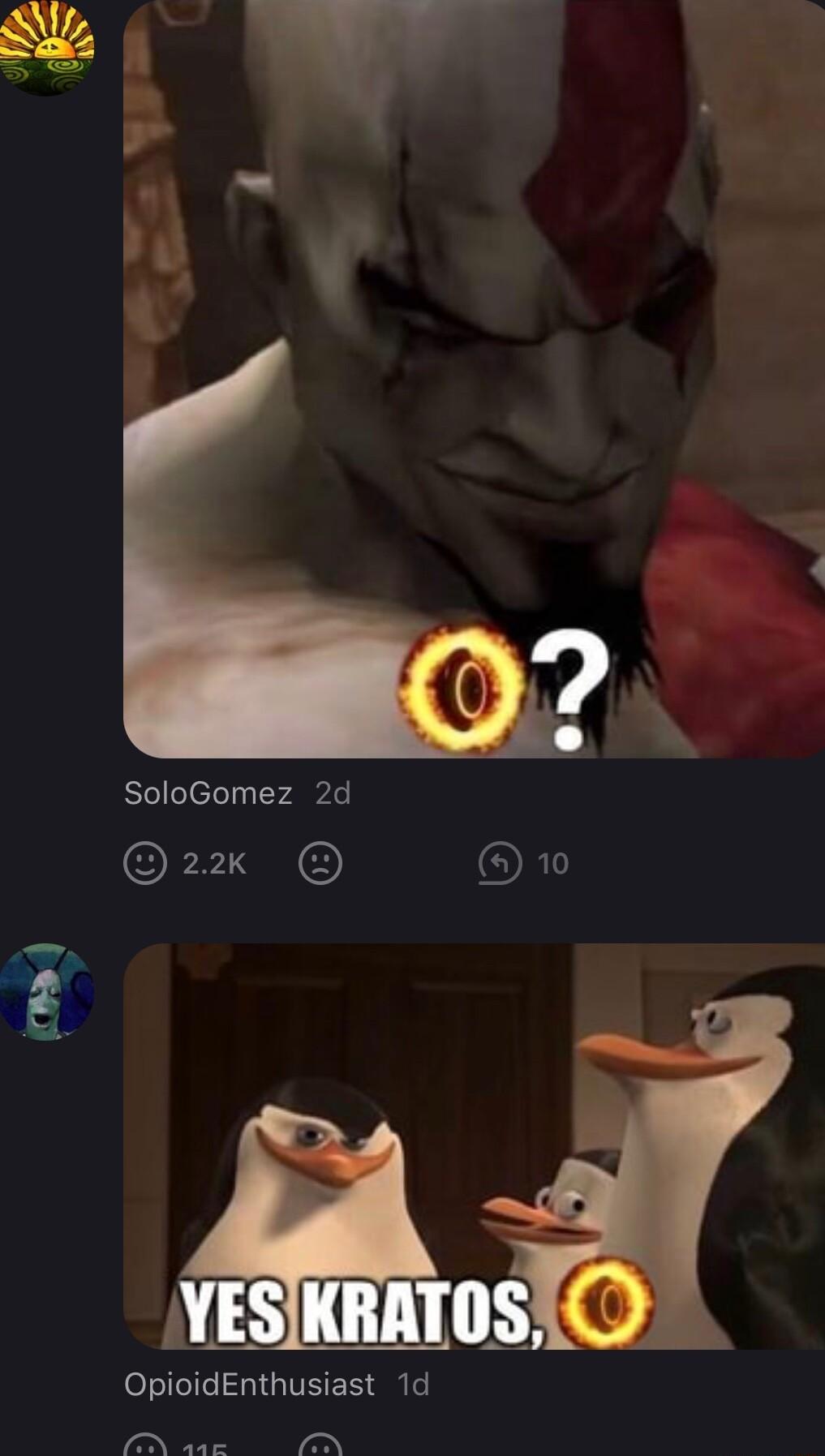 P L SoloGomez 2d 22 O OpioidEnthusiast 1d N e