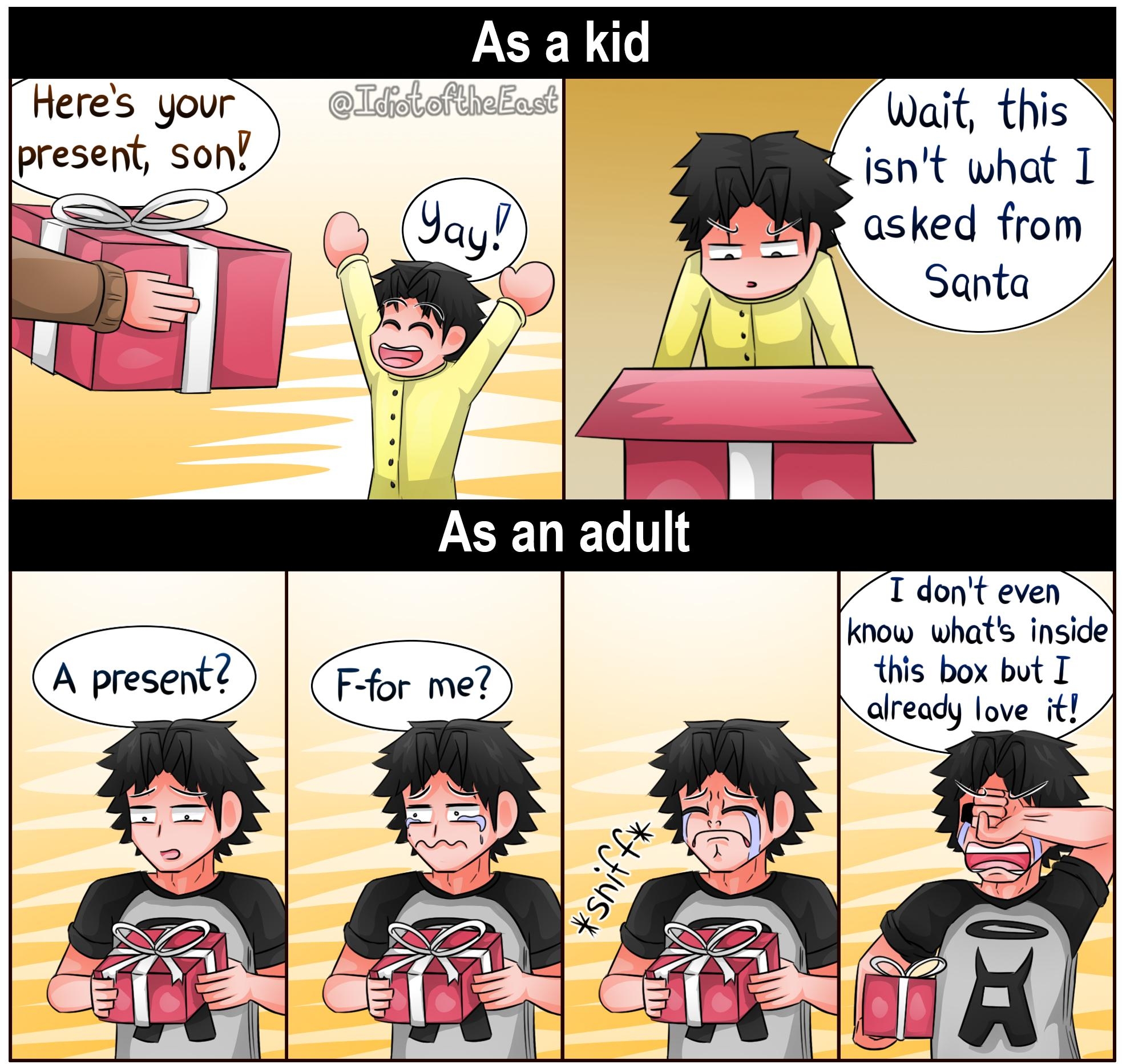 Hcres your Wait this present sol isnt what 1 asked from know whats inside s box but I