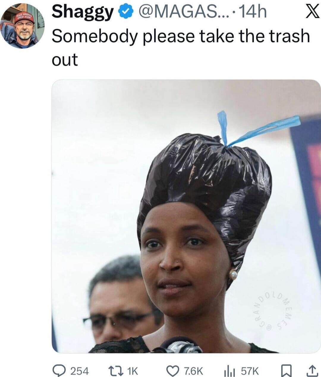 Somebody please take the trash out