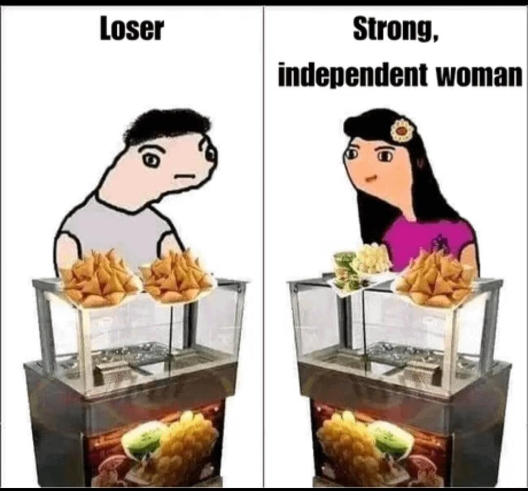 Loser Strong independent woman