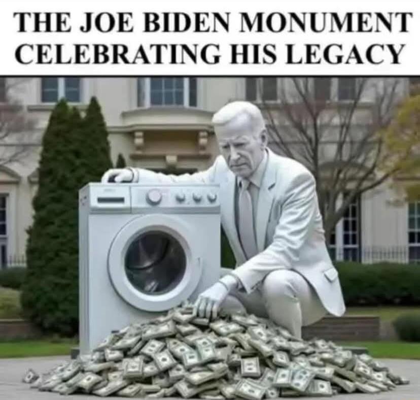 THE JOE BIDEN MONUMENT CELEBRATING HIS LEGACY V l F