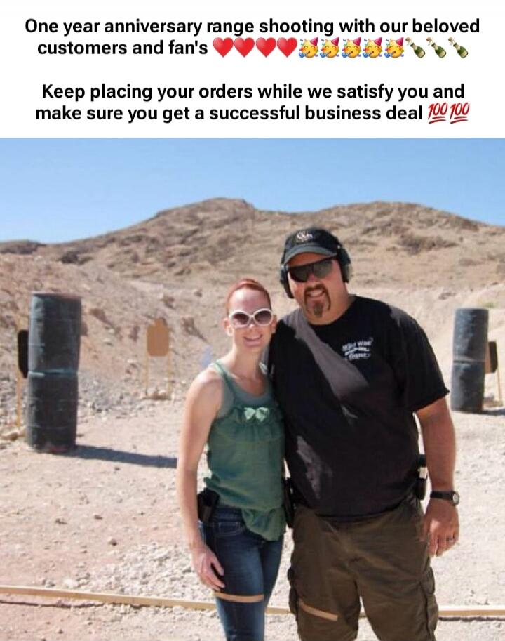 One year anniversary range shooting with our beloved customers and fan's ❤️❤️❤️❤️❤️🥳🥳🥳🥳🥳🍾🍾🍾 Keep placing your orders while we satisfy you and make sure you get a successful business deal 💯💯