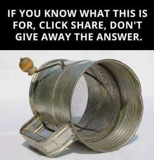 IF YOU KNOW WHAT THIS IS FOR CLICK SHARE DONT GIVE AWAY THE ANSWER