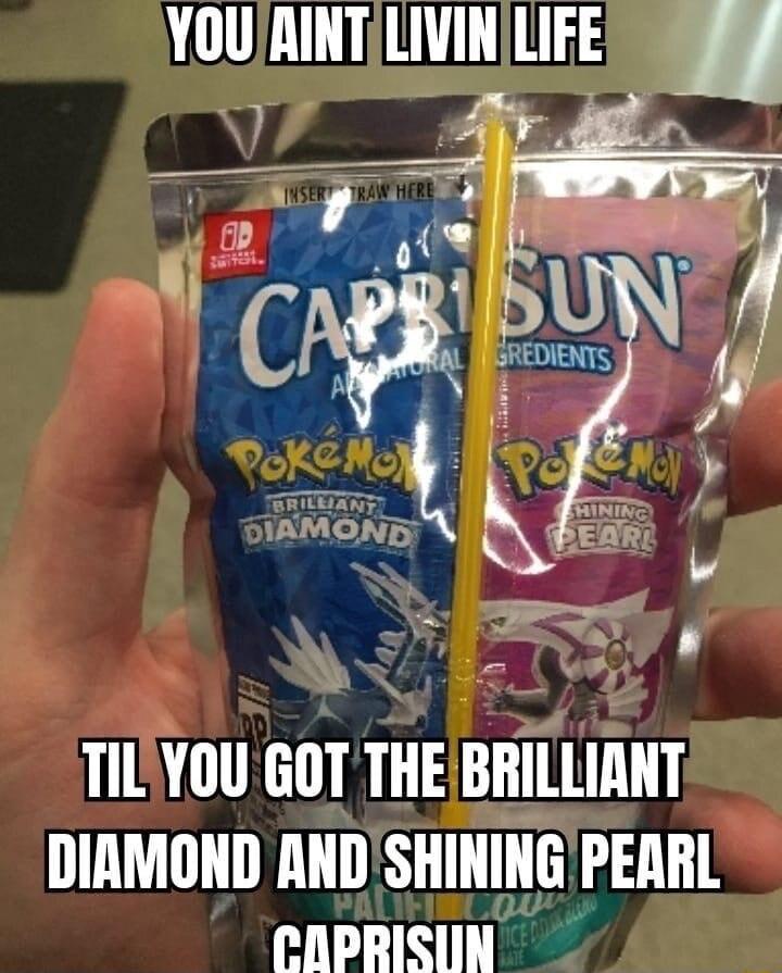 YOU AINTLIVIN LIFE 7 i TILYOU GOT THEBRILLIANT DIAMOND AND SHIIlIIIli PEARL capRISIN