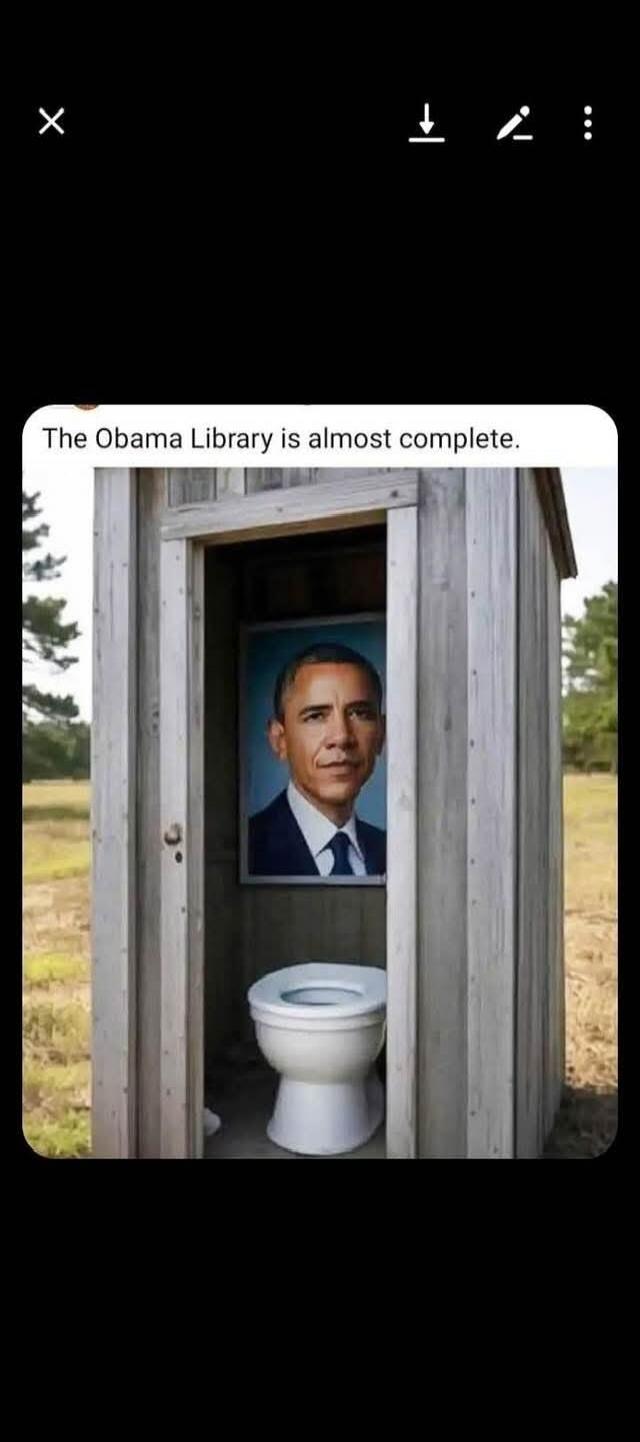 The Obama Library is almost complete.