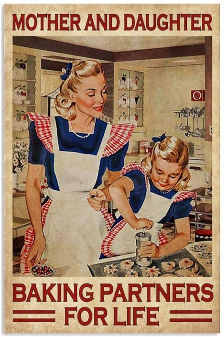 MOTHER AND DAUGHTER BAKING PARTNERS FOR LIFE