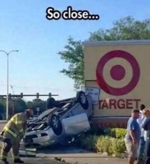 So close... TARGET