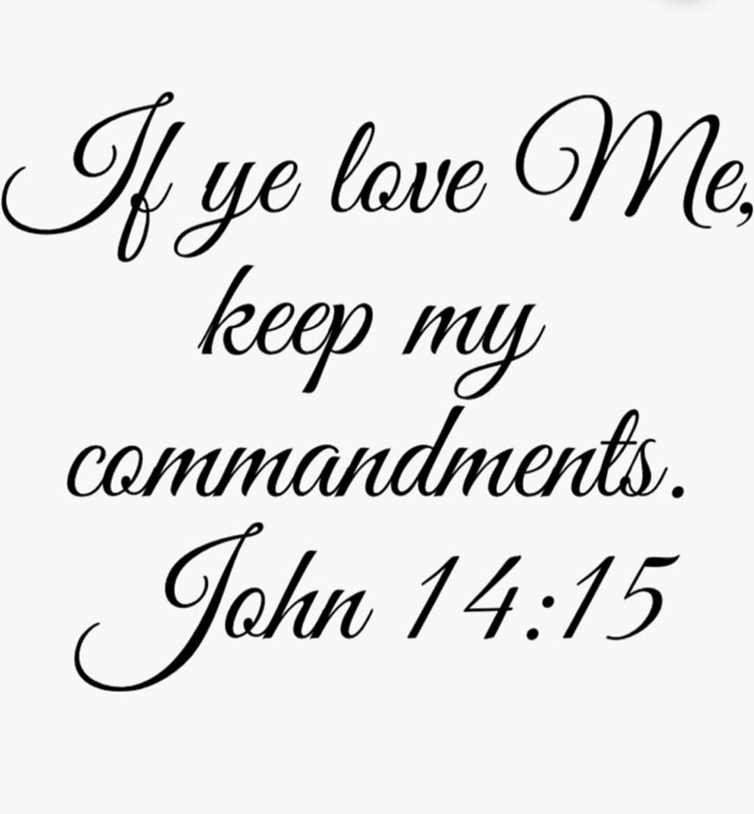 If ye love Me, keep my commandments. John 14:15
Session ID: 1007526.