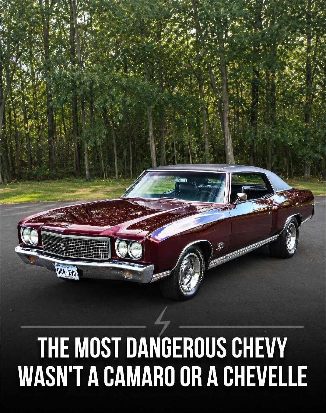 THE MOST DANGEROUS CHEVY WASN'T A CAMARO OR A CHEVELLE