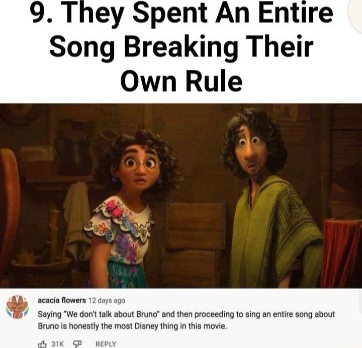 9 They Spent An Entire Song Breaking Their Own Rule