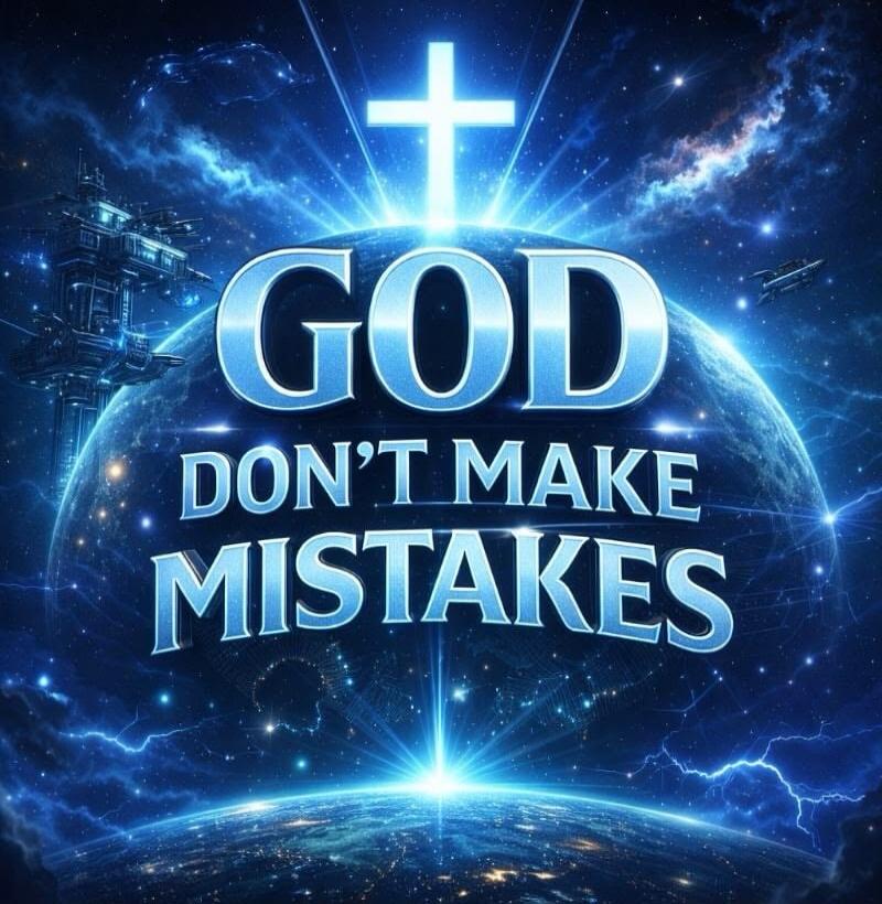 GOD DON'T MAKE MISTAKES