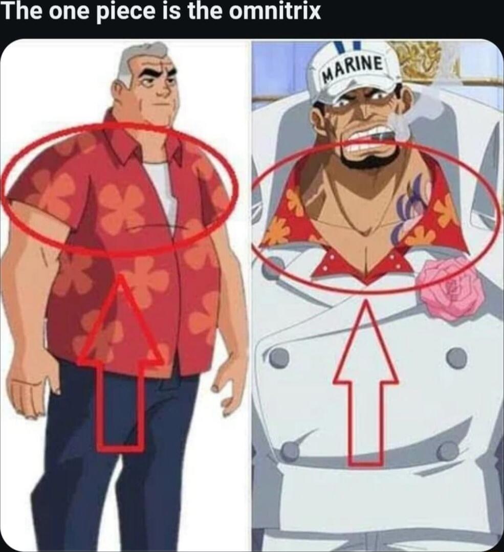 The one piece Is the omnitrix