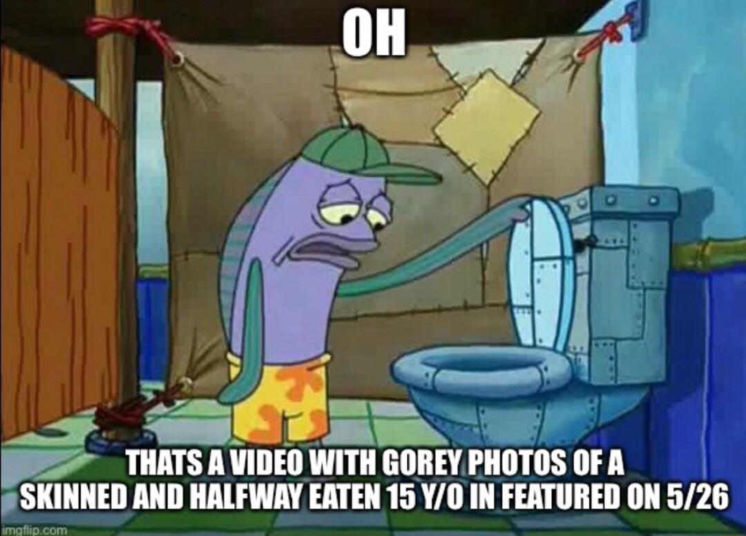 L 4 THATS AVIDEO WITH GOREY PHOTOS OFA D AND HALFWWAY EATEN 15 Y0 IN FEATURED ON 526