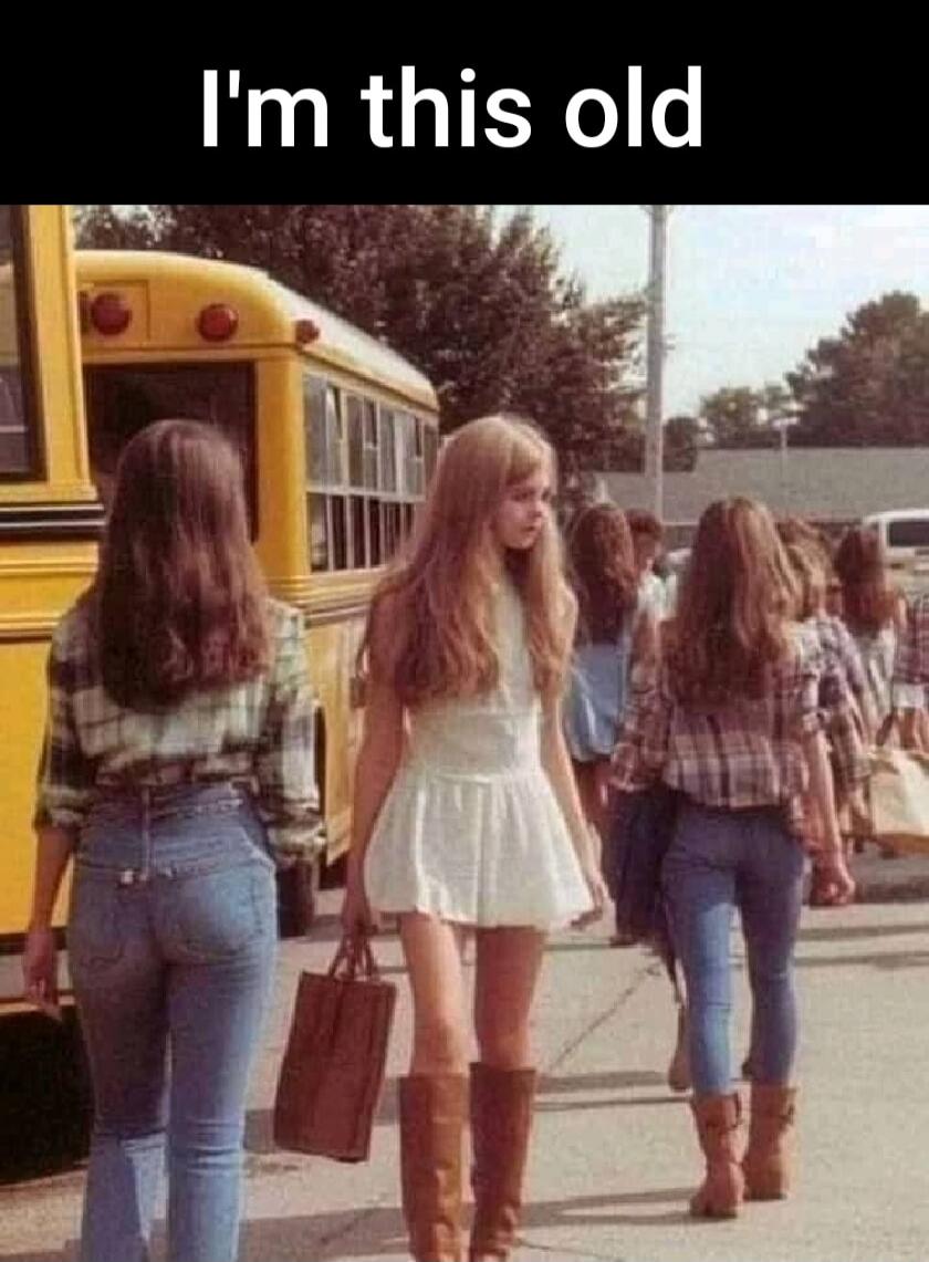 I'm this old