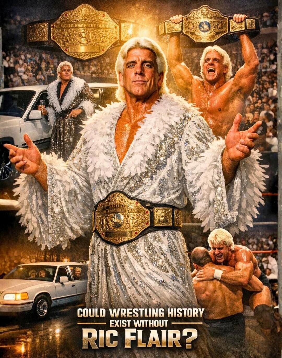 COULD WRESTLING HISTORY EXIST WITHOUT RIC FLAIR?