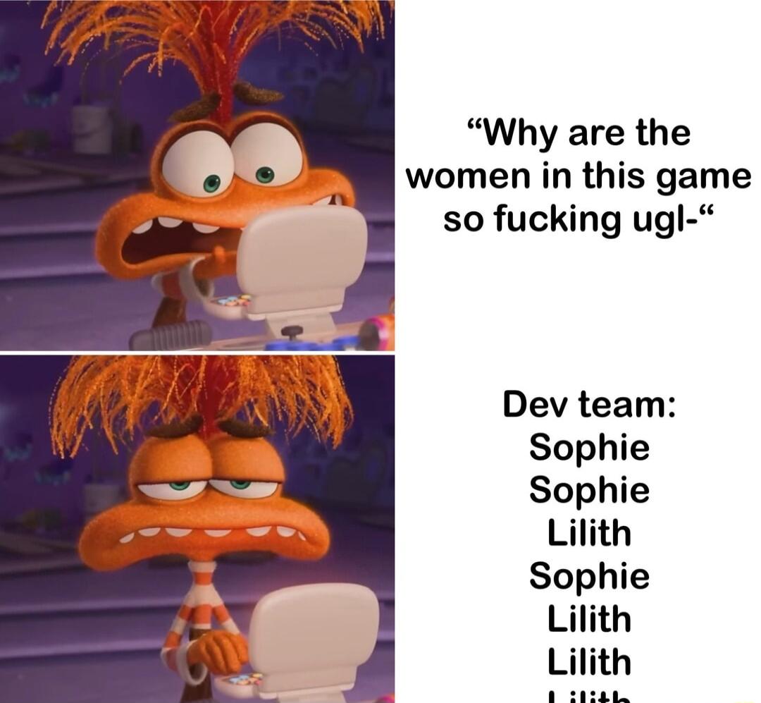 Why are the women in this game so fucking ugl