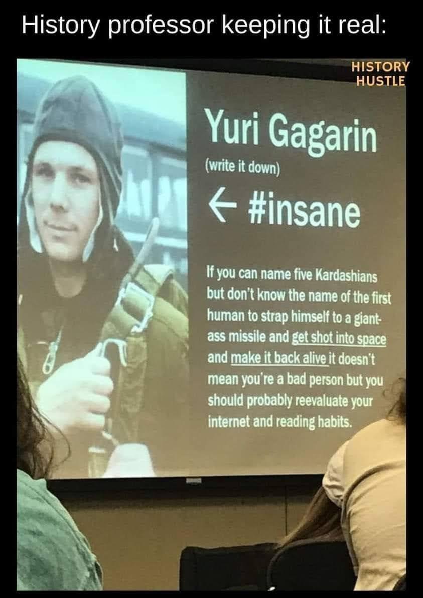 History professor keeping it real