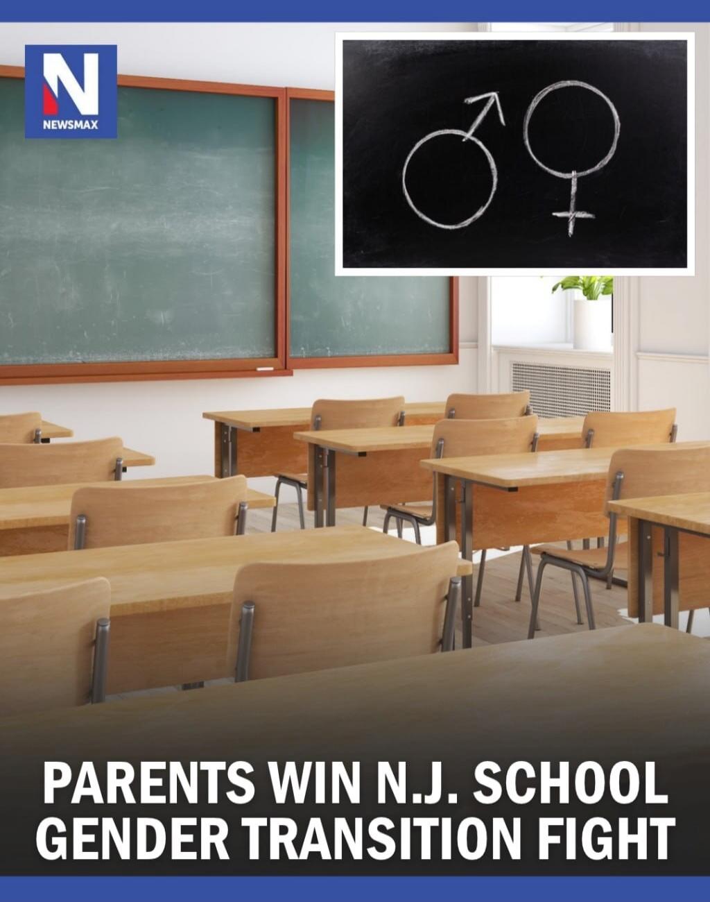 NEWSMAX PARENTS WIN N.J. SCHOOL GENDER TRANSITION FIGHT