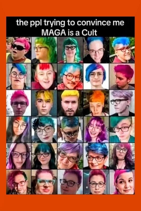 the ppl trying to convince me MAGA is a Cult