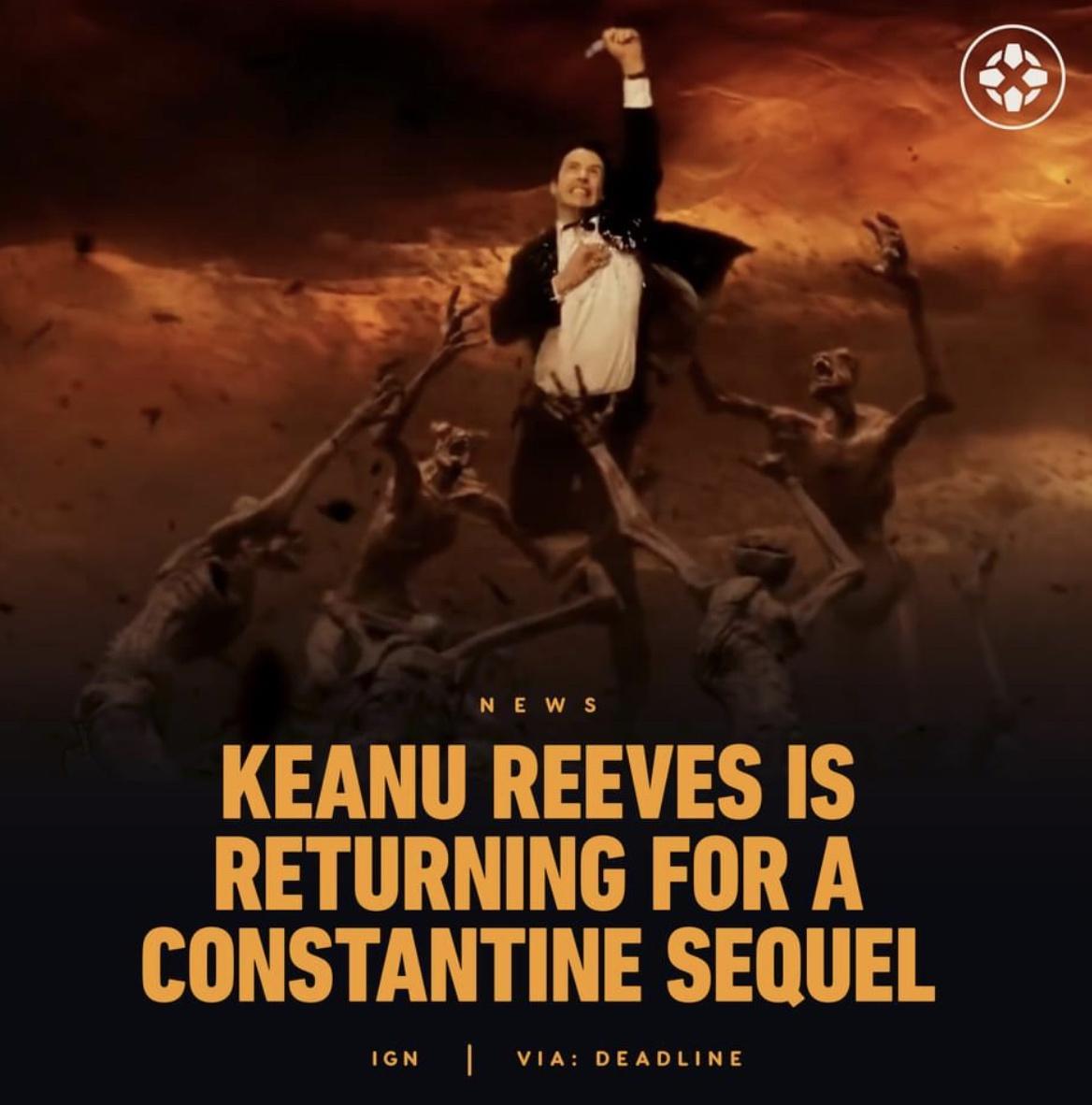 AN KEANU REEVES IS RETURNING FOR A