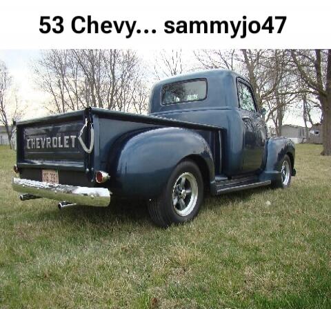 53 Chevy... sammyjo47 CHEVROLET