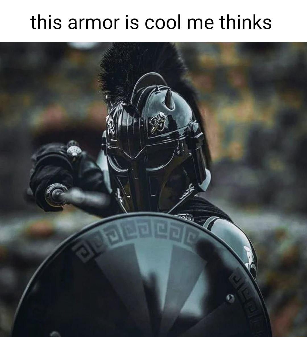 this armor is cool me thinks