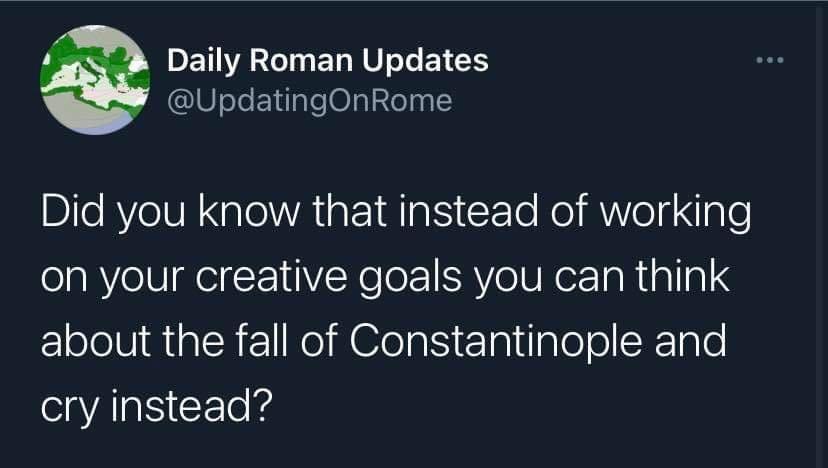 QO ET ARG EL NN T B 1S W UpdatingOnRome Did you know that instead of working ol RYe IV el F 11Ne ol SAVelUNerTaRiallal ElololVIRaER Nl HTeTa S ETal gloolXIgo cry instead