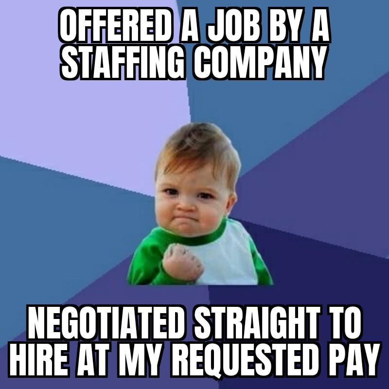 NEGOTIATED STRAIGHT T0 HIRE ATMY REQUESTED PAY
