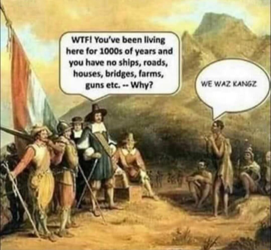 WTF Youve been living here for 1000s of years and