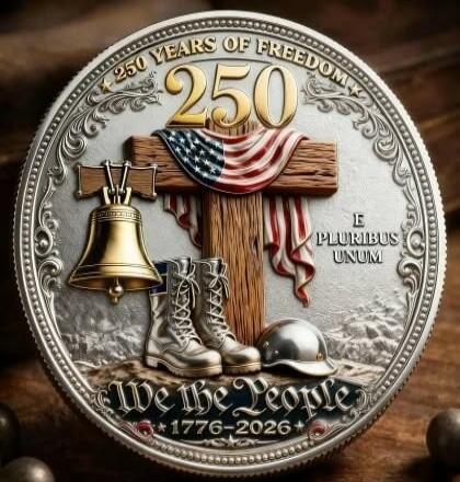 250 YEARS OF FREEDOM 250 E PLURIBUS UNUM We the People 1776-2026