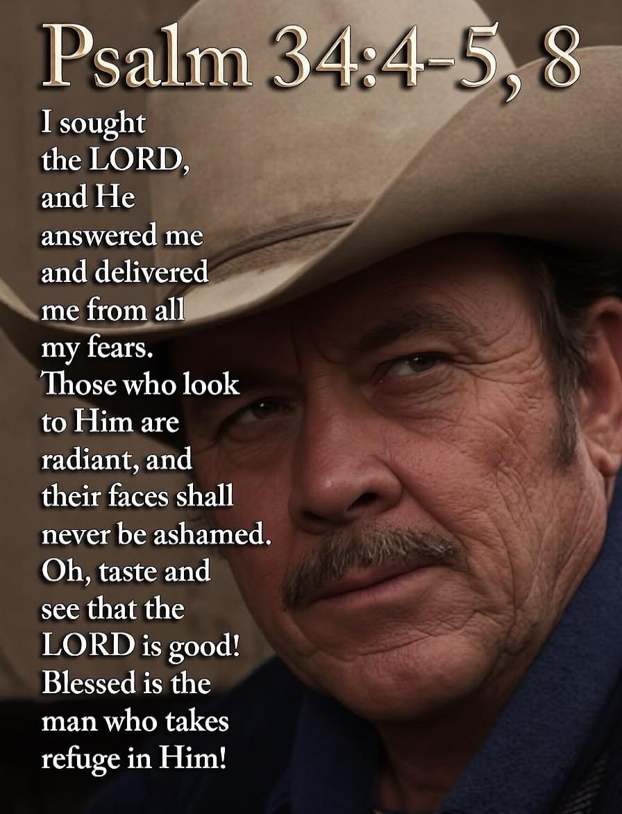 Psalm 34:4-5, 8 I sought the LORD, and He answered me and delivered me from all my fears. Those who look to Him are radiant, and their faces shall never be ashamed. Oh, taste and see that the LORD is good! Blessed is the man who takes refuge in Him!
