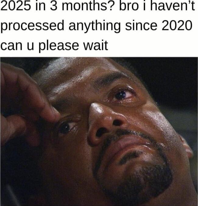 processed anything since 2020 can u please wait