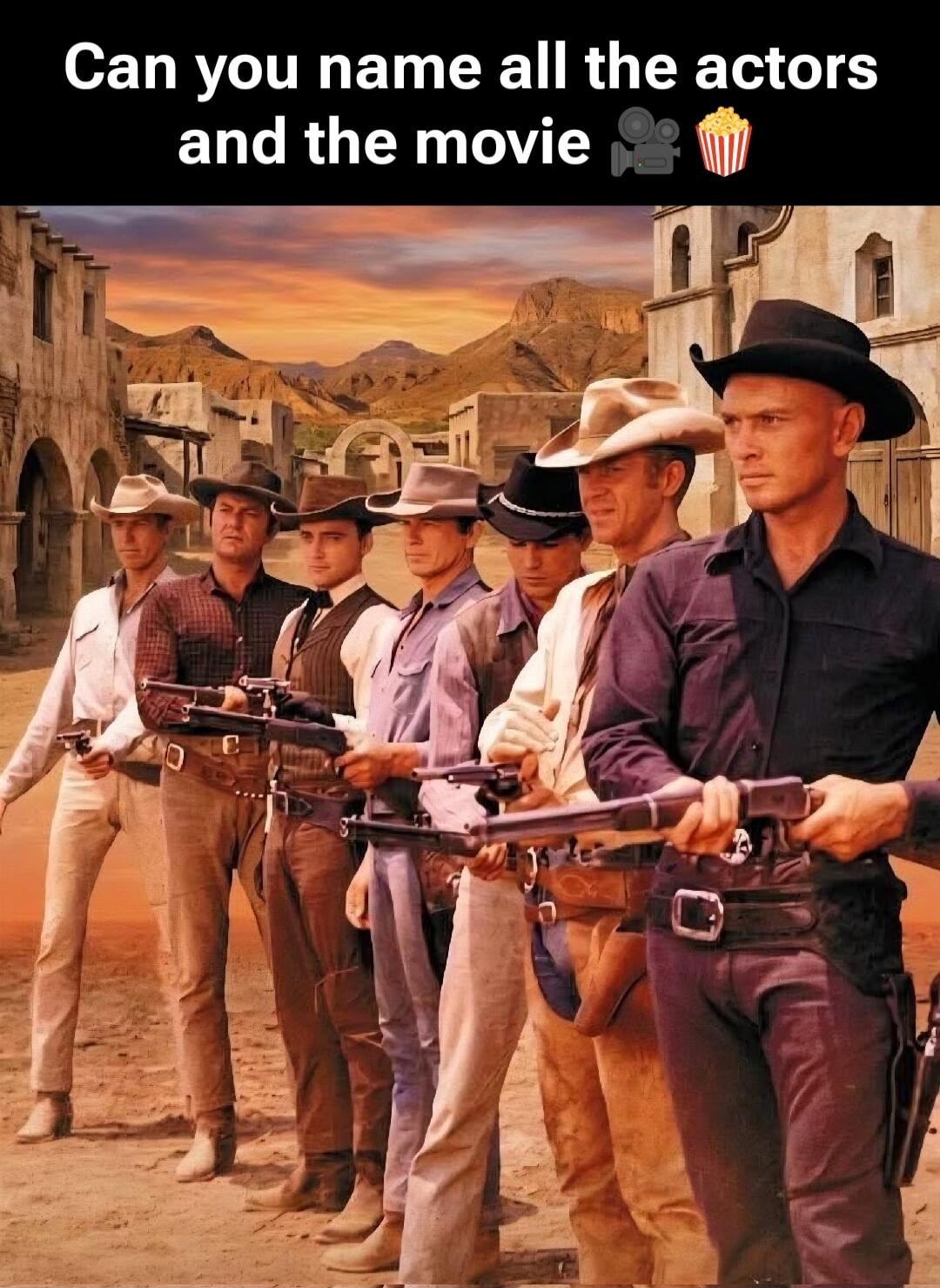 Can you name all the actors and the movie