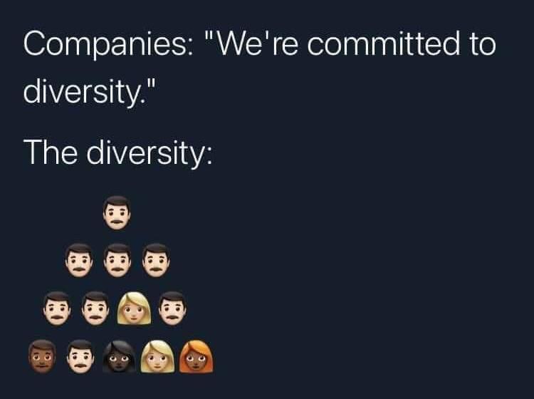Companies Were committed to eIVEISIA The diversity XX see e