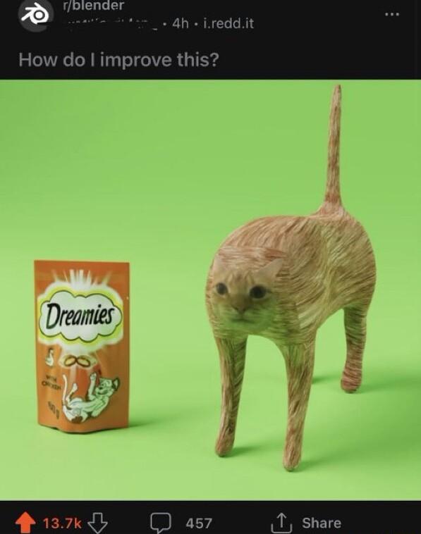 am o 7 4h ireddit How do improve this 137k b 457 1 share