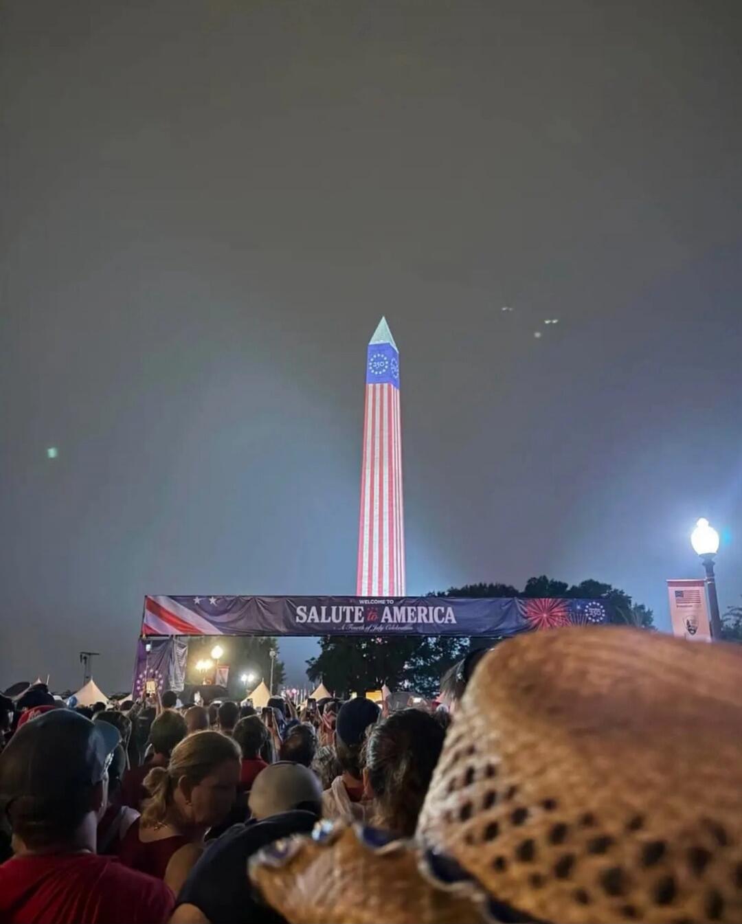 WELCOME TO SALUTE AMERICA A Fourth of July Celebration