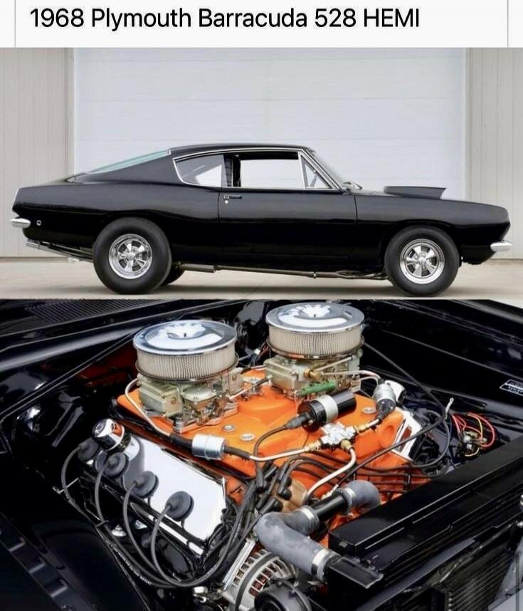 1968 Plymouth Barracuda 528 HEMI