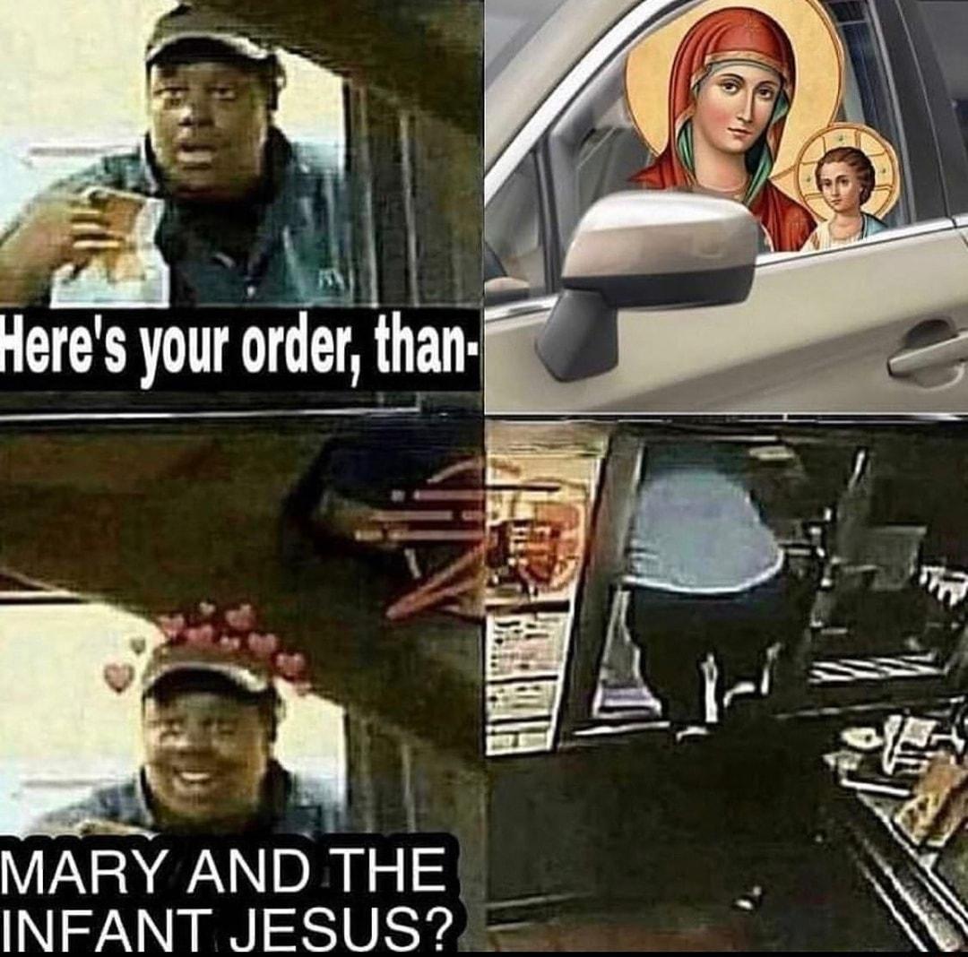 MARY AND THE R N INFANT JESUS