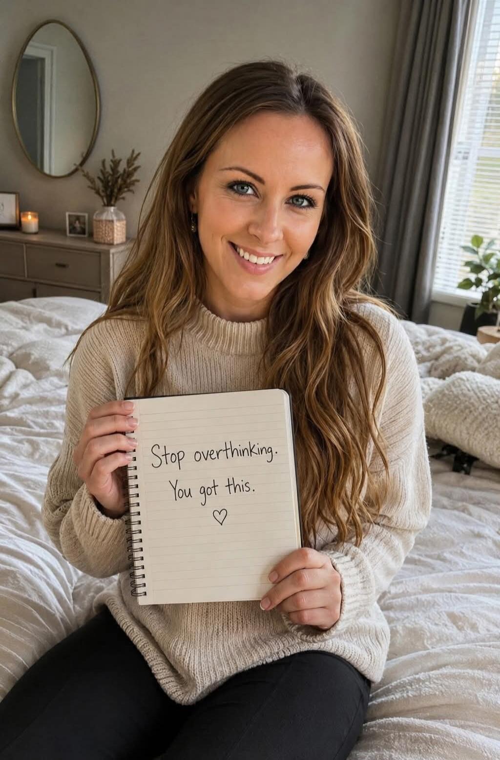 Stop overthinking. You got this.