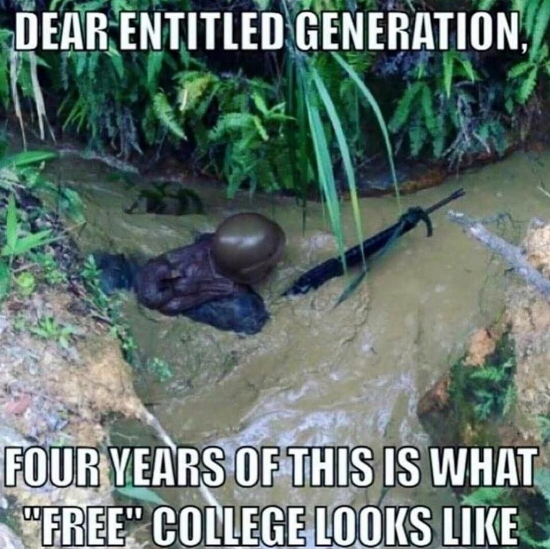 DEAR ENTITLED GENERATION, FOUR YEARS OF THIS IS WHAT 