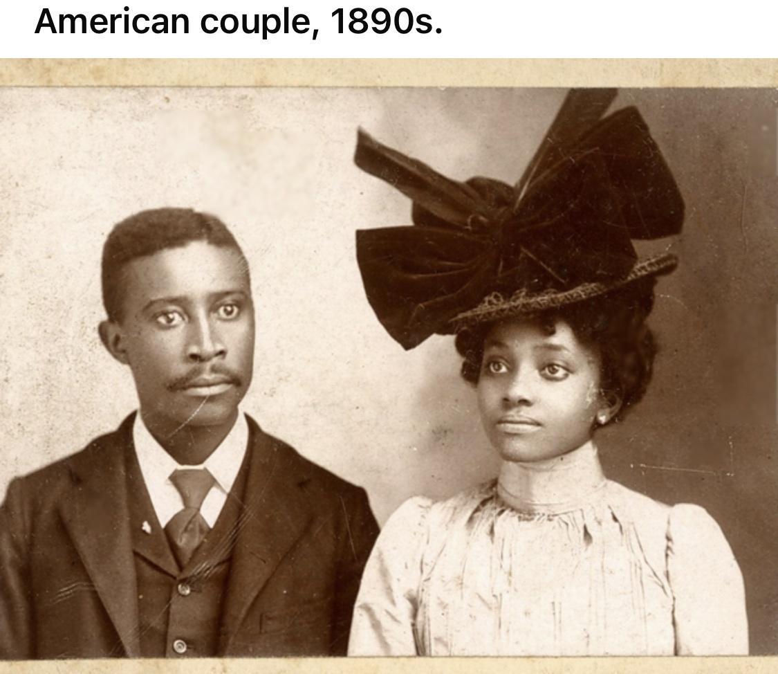 American couple 1890s