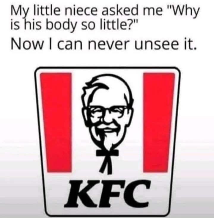 My little niece asked me 