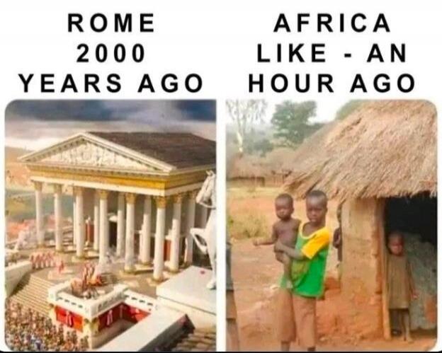 ROME 2000 YEARS AGO AFRICA LIKE - AN HOUR AGO