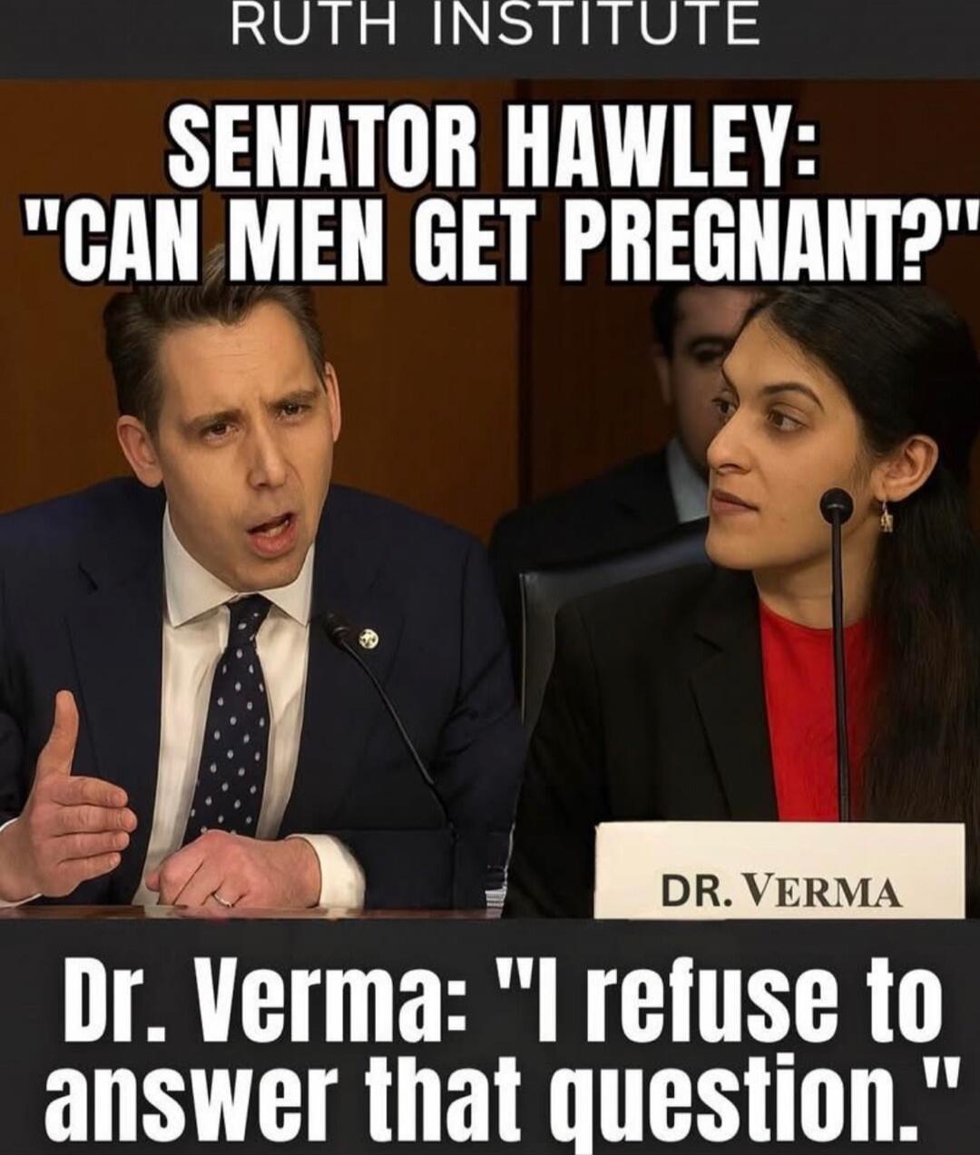 RUTH INSTITUTE
SENATOR HAWLEY: 