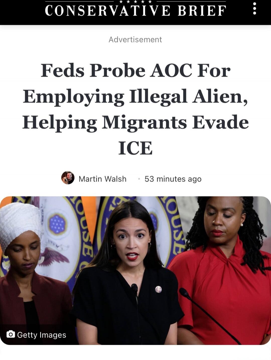 Feds Probe AOC For Employing Illegal Alien, Helping Migrants Evade ICE