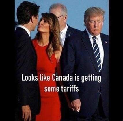 Looks like Canada is getting some tariffs