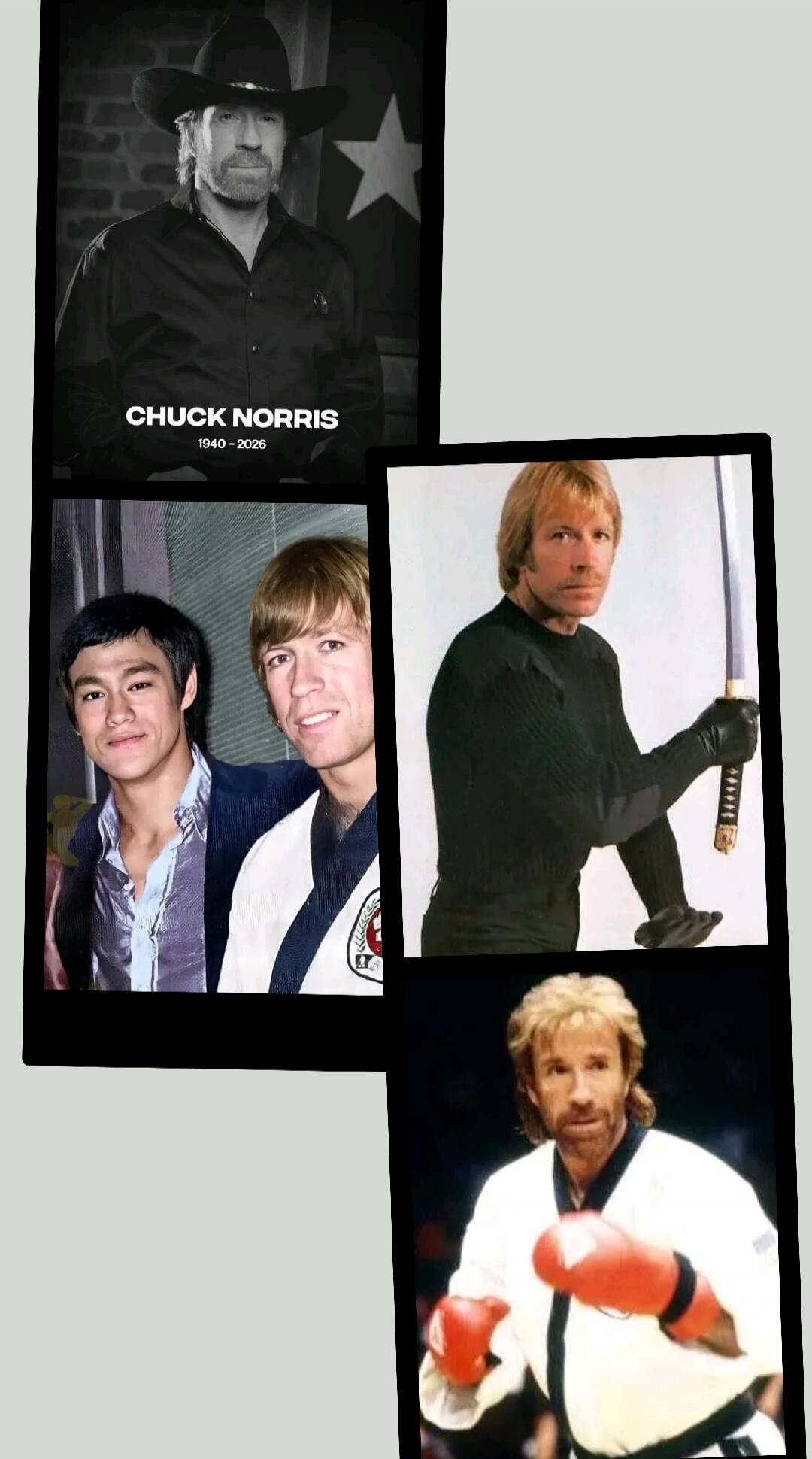 CHUCK NORRIS 1940 - 2026