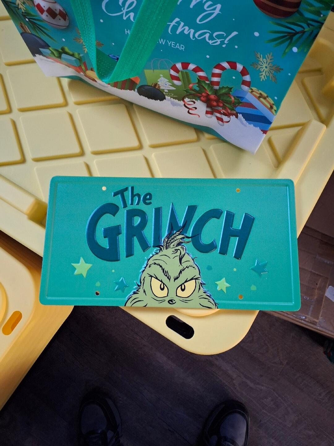 Merry Christmas! Happy New Year. The Grinch.