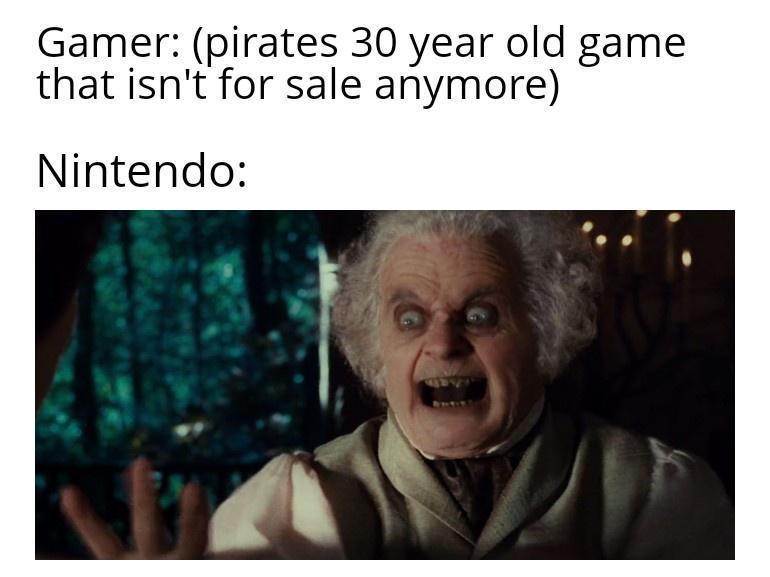 Gamer pirates 30 year old game that isnt for sale anymore Nintendo